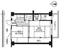 3階 / 2K / 28.98㎡