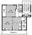 ビレッジハウス下陰第二2号棟4階3.6万円