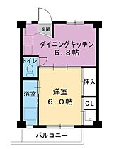 3階 / 1DK / 28.98㎡