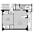 ビレッジハウス北条第三1号棟4階3.9万円