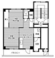 ビレッジハウス雲州平田1号棟4階4.0万円