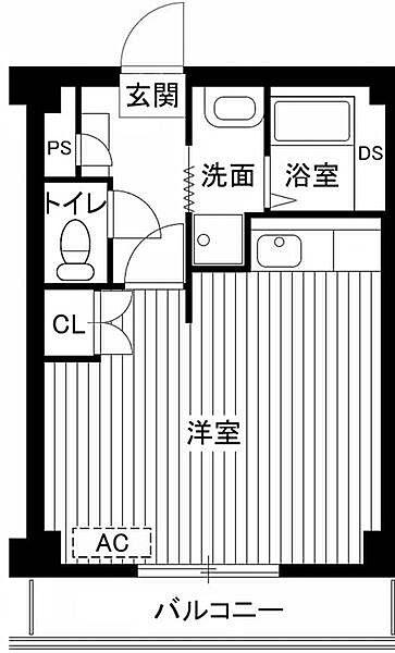 ビレッジハウス沼小柳4号棟 0305｜福岡県北九州市小倉南区沼本町１丁目(賃貸マンション1R・3階・28.98㎡)の写真 その2