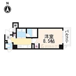 プラネット46 1Kの間取図画像