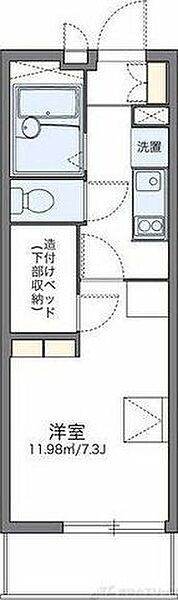 レオパレスサルース 313｜大阪府茨木市豊川２丁目(賃貸マンション1K・3階・20.81㎡)の写真 その2