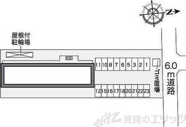 レオパレスノーサイド平田 105｜大阪府茨木市平田台(賃貸アパート1K・1階・22.35㎡)の写真 その21