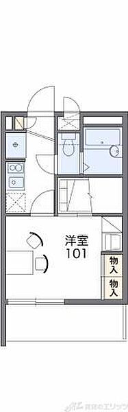 レオパレスプラスパ平田 311｜大阪府茨木市平田２丁目(賃貸マンション1K・3階・19.87㎡)の写真 その2