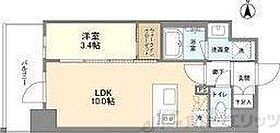 ズーノクルーズ江坂 1102 ｜ 大阪府吹田市垂水町３丁目23-25（賃貸マンション1LDK・11階・33.37㎡） その2