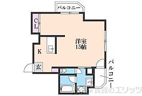 山崎マンション14 504 ｜ 大阪府茨木市宮元町2-2（賃貸マンション1LDK・5階・38.47㎡） その2