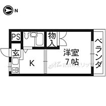 末広マンション 303 ｜ 大阪府茨木市末広町11-28（賃貸マンション1K・3階・22.00㎡） その2