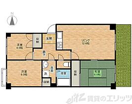 千里サザンテラス 305 ｜ 大阪府摂津市千里丘７丁目10-32（賃貸マンション3LDK・3階・65.94㎡） その2