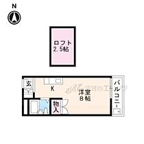 ハイツエム 106 ｜ 大阪府茨木市中村町3-7（賃貸アパート1R・1階・20.00㎡） その2