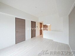 アプリーレ中之島 4階1SLDKのリビング/ダイニング