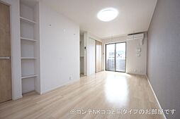 JR東北本線 古河駅 バス7分 西女沼下車 徒歩6分の賃貸アパート 1階1LDKのリビング/ダイニング