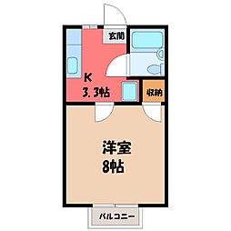 🉐敷金礼金0円！🉐東武小泉線 西小泉駅 徒歩8分