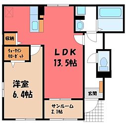 東武小泉線 西小泉駅 徒歩14分