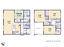 物件画像 Cradlegarden　熊谷市見晴町　第3　1号棟