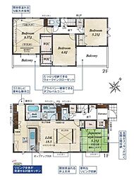 物件画像 Blooming　Garden　伊勢崎市茂呂南町　3号棟