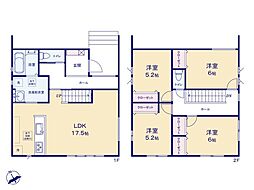 物件画像 KIS　邑楽郡大泉町朝日1期　1号棟