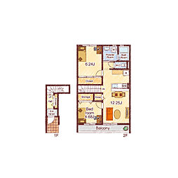 ラヴィベル南大分 2階