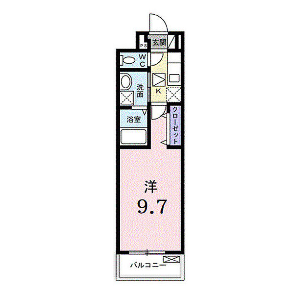 アンジュ　ド　ボヌール　香里園 107｜大阪府枚方市南中振2丁目(賃貸アパート1K・1階・28.87㎡)の写真 その2