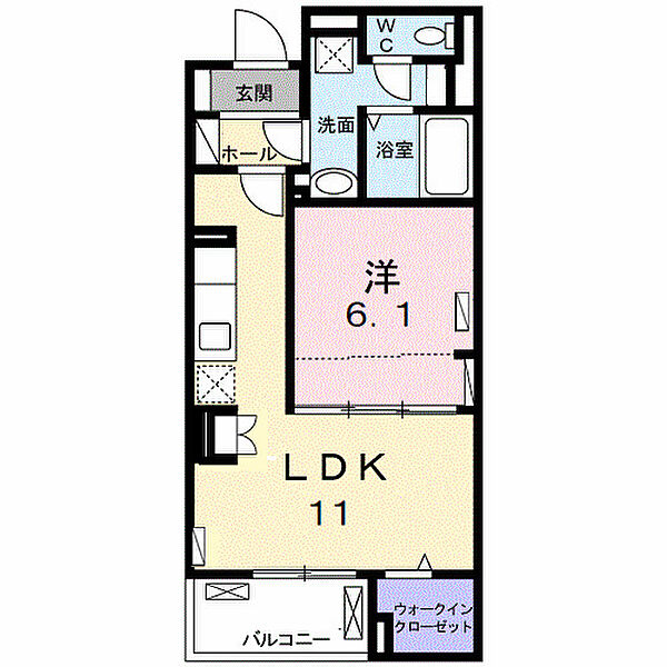 加守町2丁目マンション 403｜大阪府岸和田市加守町2丁目(賃貸マンション1LDK・4階・41.94㎡)の写真 その2