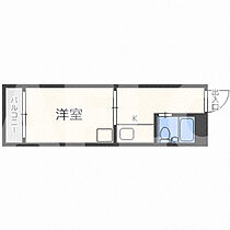 シャルム天満  ｜ 大阪府大阪市北区天満橋2丁目（賃貸マンション1K・2階・19.76㎡） その2