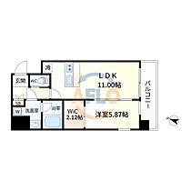 La Douceur天満  ｜ 大阪府大阪市北区同心2丁目（賃貸マンション1LDK・5階・42.05㎡） その2