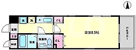 レジディア天神橋  ｜ 大阪府大阪市北区天神橋3丁目（賃貸マンション1K・6階・26.26㎡） その2