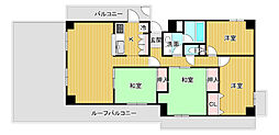 エル・ヴェ五月ケ丘 3LDKの間取図画像