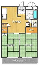 大阪府吹田市山田西４丁目（賃貸マンション2DK・5階・50.00㎡） その2