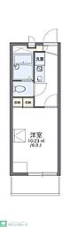 レオパレス光が丘 1Kの間取図画像