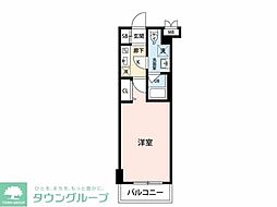 LUNIQ新高島平 1Kの間取図画像