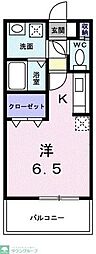 アーバンテラス幸裕ビル ワンルームの間取図画像
