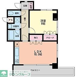 NFプラザ 1LDKの間取図画像