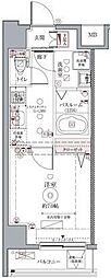CREVISTA板橋本町 1Kの間取図画像