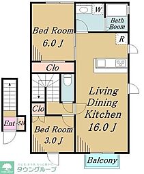 DesignMaisonR.Y 2LDKの間取図画像