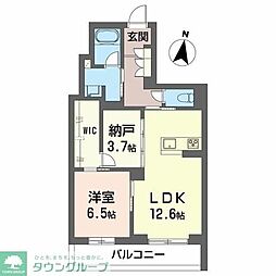 ウェルビー 1SLDKの間取図画像