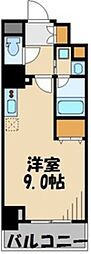ParkAxis板橋本町 ワンルームの間取図画像