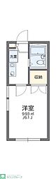 レオパレスビレッジ光が丘参番館 1Kの間取図画像