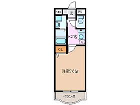 サンピセス 401 ｜ 三重県四日市市茂福町（賃貸マンション1K・4階・22.27㎡） その2