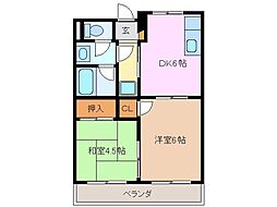 川越富洲原駅 4.3万円