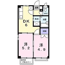 エースビレッジＡ 103 ｜ 三重県四日市市札場町（賃貸アパート2DK・1階・35.03㎡） その2