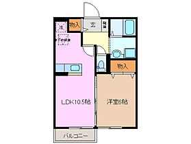 レセンテ下之宮 101 ｜ 三重県四日市市下之宮町（賃貸アパート1LDK・1階・40.29㎡） その2