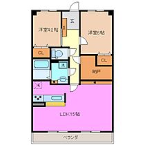 スペリア富田 403 ｜ 三重県四日市市富田２丁目（賃貸マンション2LDK・4階・74.00㎡） その2