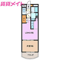 三重県四日市市清水町（賃貸マンション1DK・1階・32.64㎡） その2