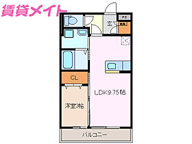 三重県四日市市陶栄町（賃貸アパート1LDK・1階・33.39㎡） その2