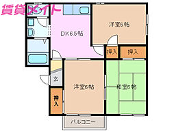 フレグランススターハイツ B棟 2階