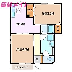 プチメゾン 1階/-