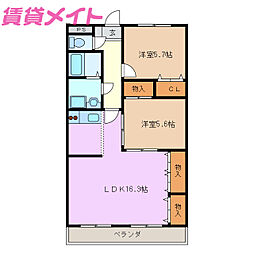 アフロディーテ 2階