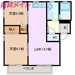 グランヴィラ羽津 C棟 2階